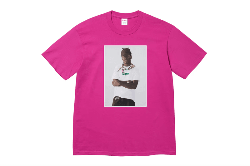 Supreme Tyler the creator man posters green box logo tshirt