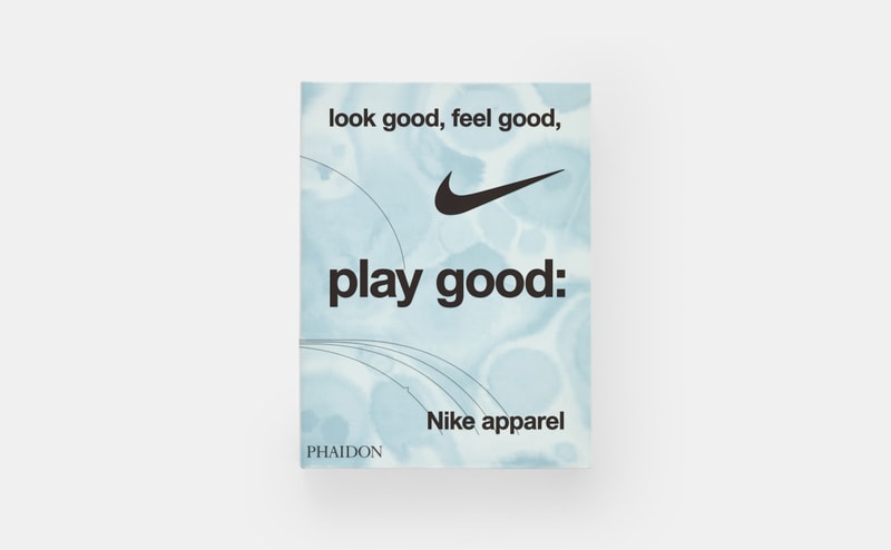 nike phaidon blue book women sportswear clothing bras black text
