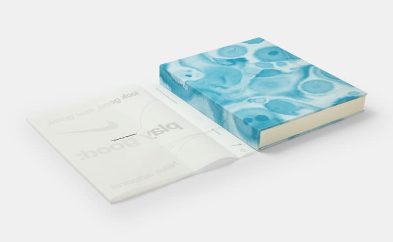 nike phaidon blue book women sportswear clothing bras black text