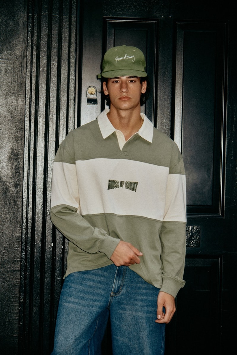 house of sunny girl sling bag red boy striped shirt cap