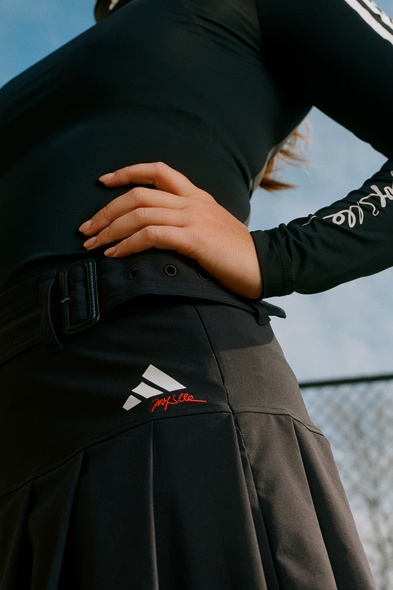 adidas golf jay3lle aig womens open st andrews scotland collection bomber jacket skort shoes codechaos sweater t shirt legging crewneck pants tracksuit hoodie stripes red pink purple black white