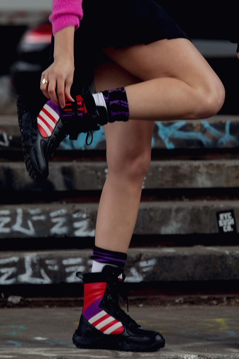 adidas golf jay3lle aig womens open st andrews scotland collection bomber jacket skort shoes codechaos sweater t shirt legging crewneck pants tracksuit hoodie stripes red pink purple black white