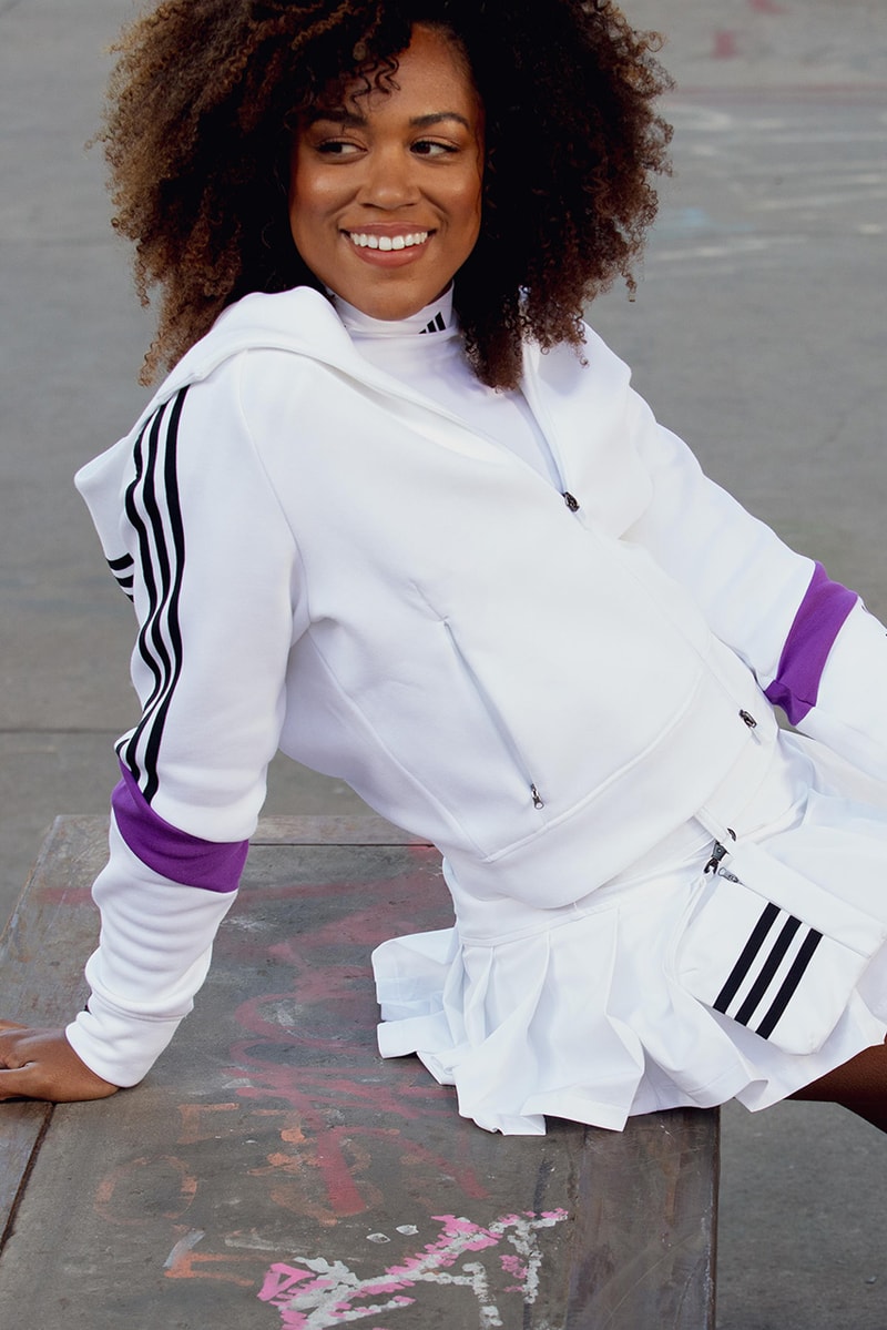 adidas golf jay3lle aig womens open st andrews scotland collection bomber jacket skort shoes codechaos sweater t shirt legging crewneck pants tracksuit hoodie stripes red pink purple black white