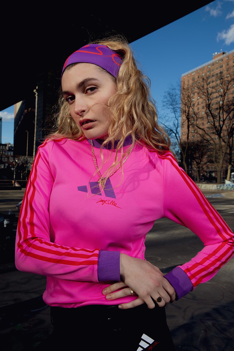 adidas golf jay3lle aig womens open st andrews scotland collection bomber jacket skort shoes codechaos sweater t shirt legging crewneck pants tracksuit hoodie stripes red pink purple black white