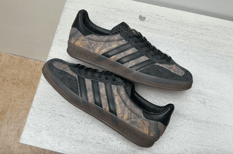 Metalwood Studio Reinvents the adidas Gazelle