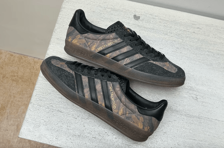 Metalwood Studio Reinvents the adidas Gazelle