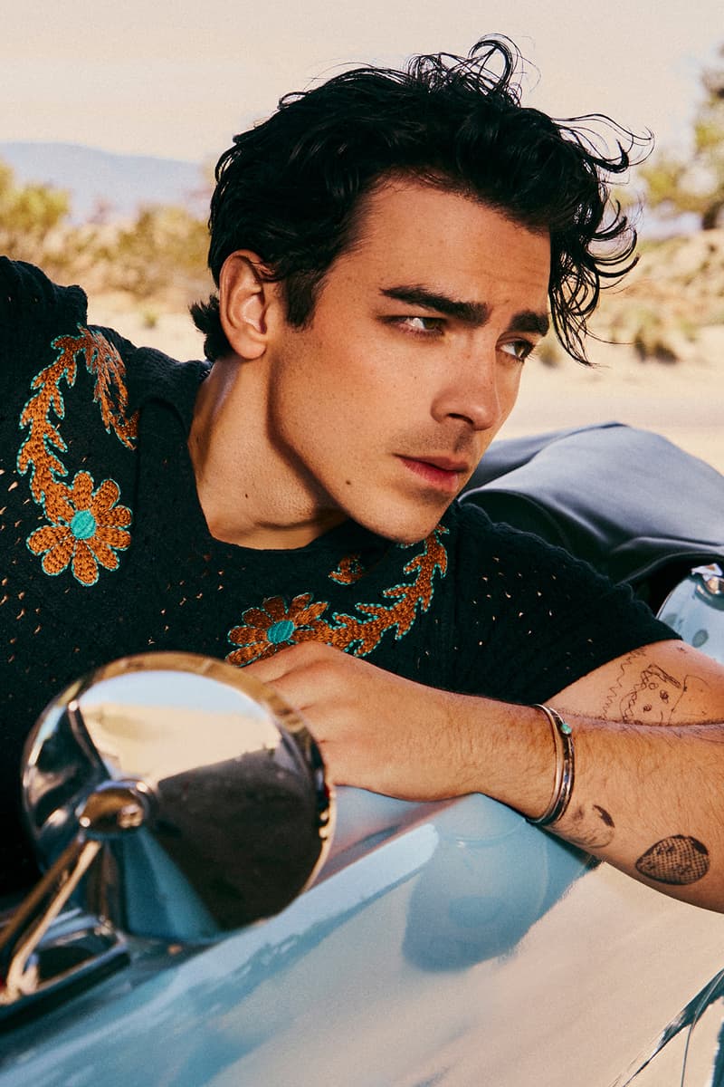 scotch & soda joe jonas collaborative collaboration capsule collection new apparel accessories leather fall/winter 2024 american west vintage americana wild photography aesthetics soccer jerseys trucker hats carpenter jeans denim fabrics embroidery