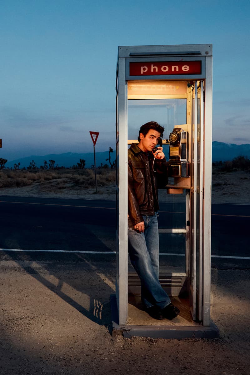 scotch & soda joe jonas collaborative collaboration capsule collection new apparel accessories leather fall/winter 2024 american west vintage americana wild photography aesthetics soccer jerseys trucker hats carpenter jeans denim fabrics embroidery