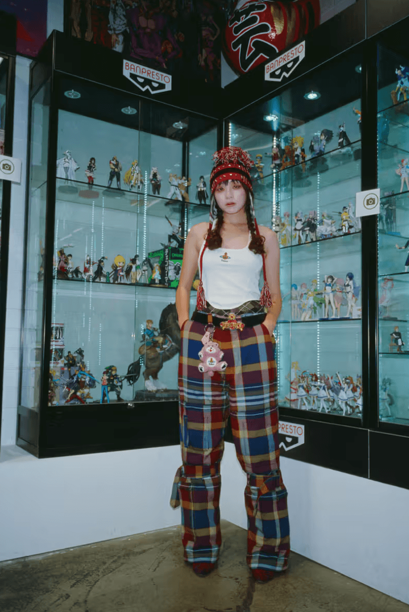 Palace Vivienne Westwood London punk clown dress tartan