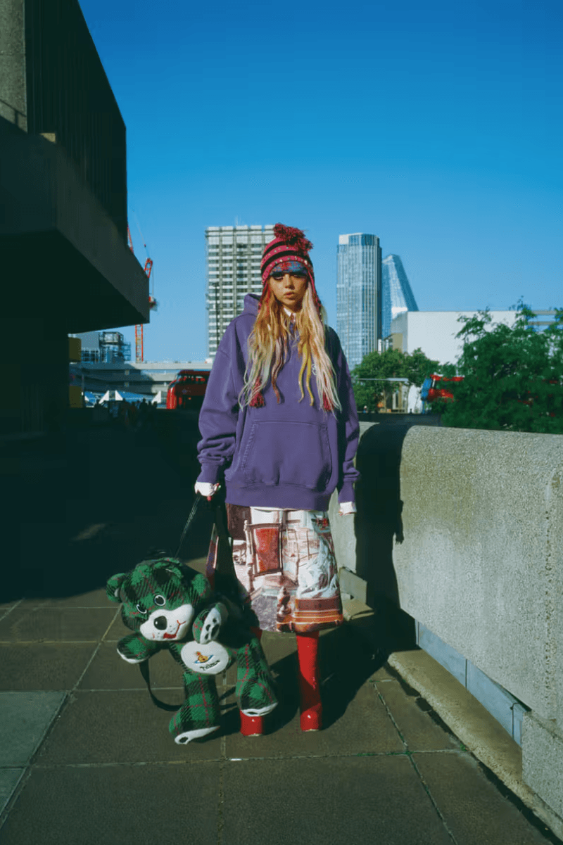 Palace Vivienne Westwood London punk clown dress tartan