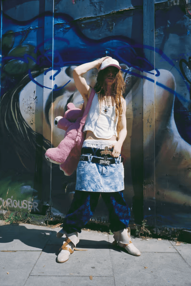 Palace Vivienne Westwood London punk clown dress tartan