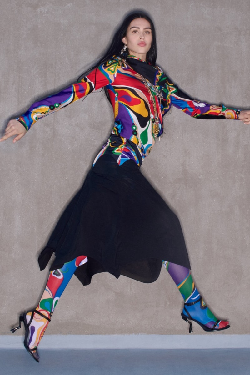amelia gray pucci girl scarves printed dress dog