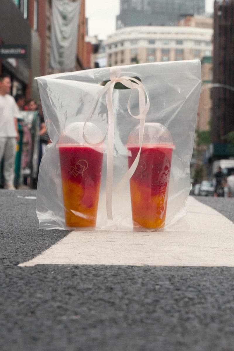 HeyTea, Sandy Liang, Pop Up, Event, New York, Bubble Tea.