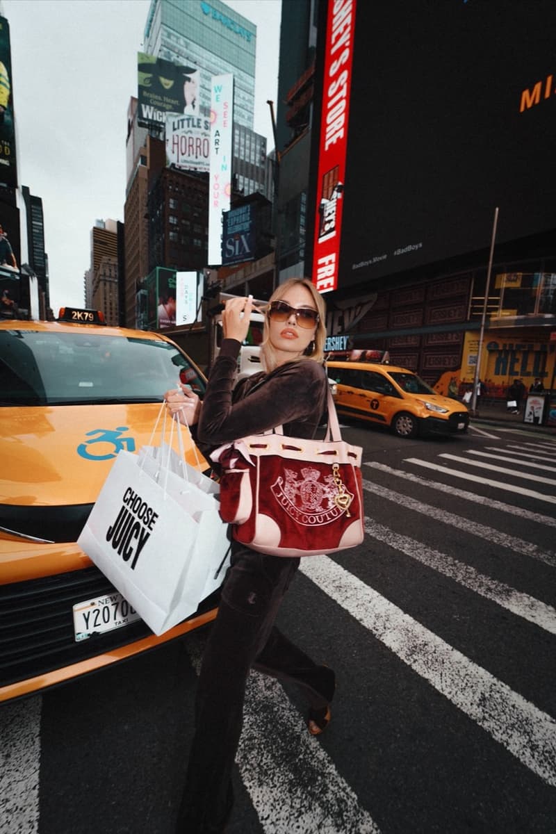 juicy couture velour tracksuit top woman pink pizza sunglasses