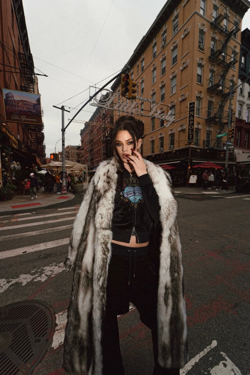 juicy couture velour tracksuit top woman pink pizza sunglasses