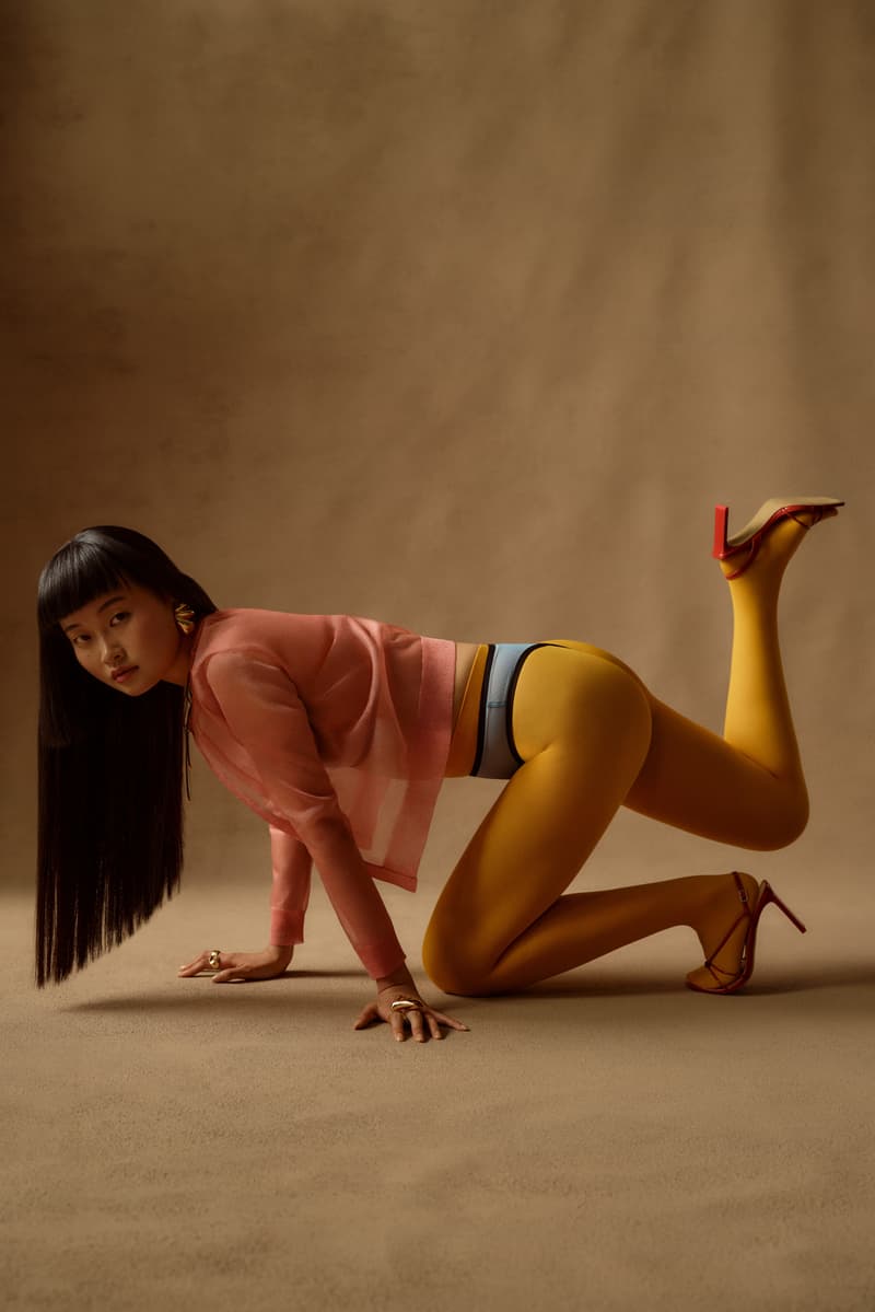 women posing with body care serum, eadem, beauty