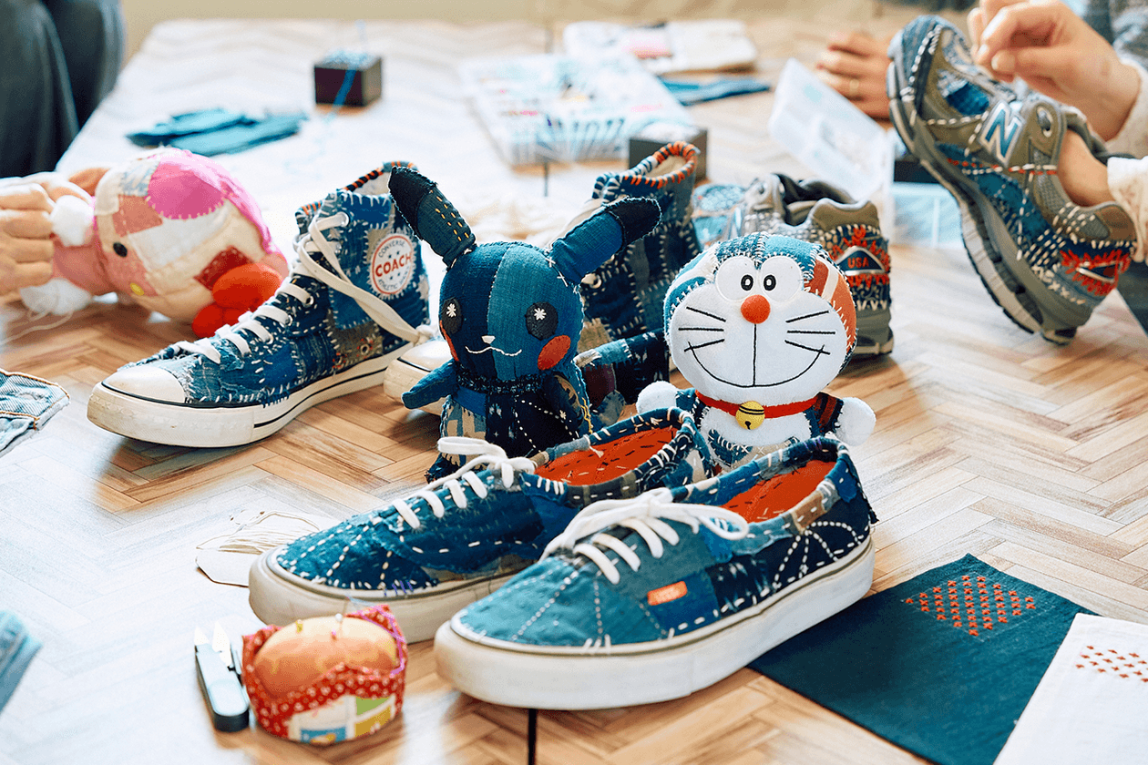 Sashiko Gals: Japanese Tradition Meets DIY Sneaker Design | Hypebae