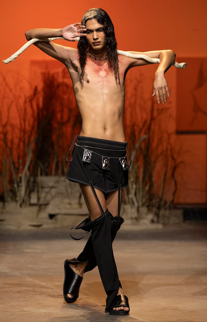 Di Petsa, SS25, "My Body Is A Labrinth", Runway, London Fashion Week, Collections. 