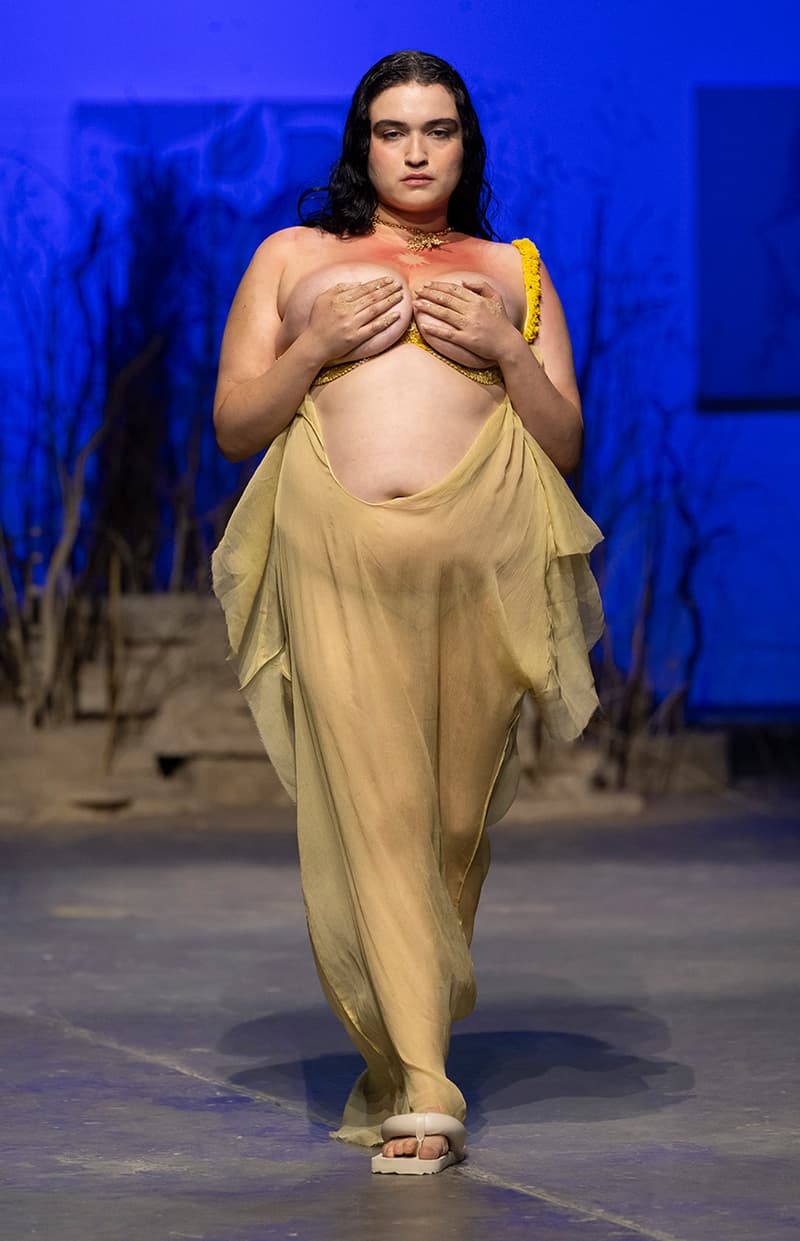 Di Petsa, SS25, "My Body Is A Labrinth", Runway, London Fashion Week, Collections. 