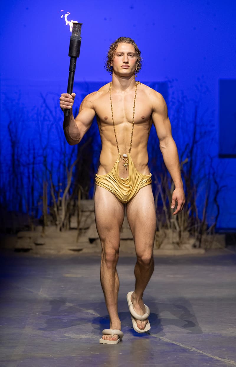 Di Petsa, SS25, "My Body Is A Labrinth", Runway, London Fashion Week, Collections. 