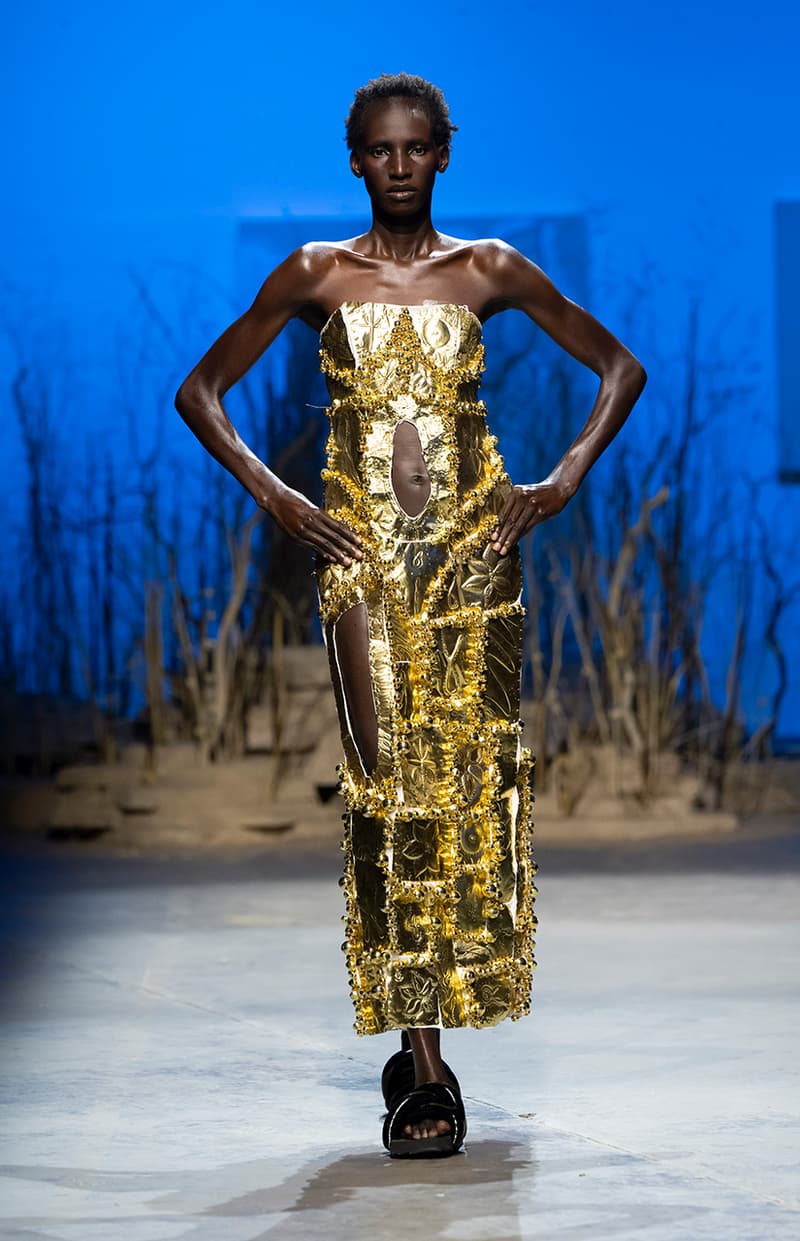 Di Petsa, SS25, "My Body Is A Labrinth", Runway, London Fashion Week, Collections. 