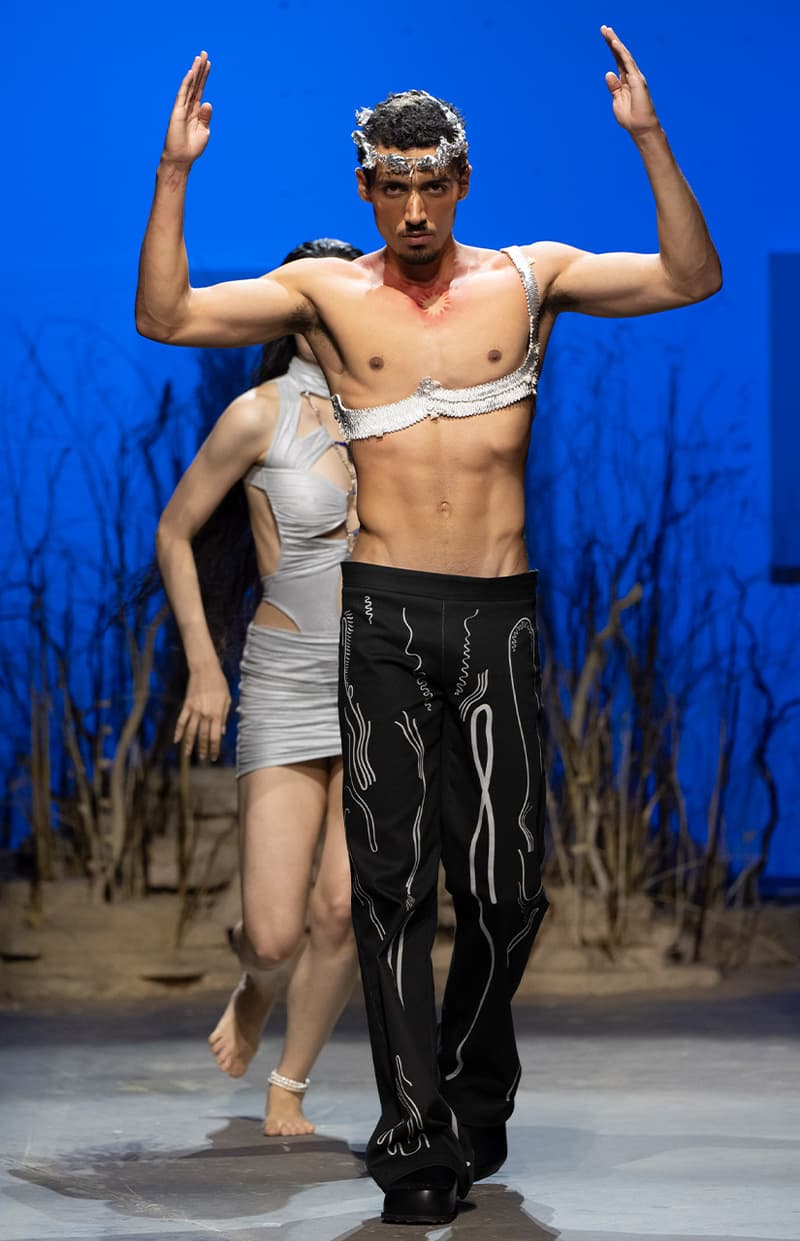 Di Petsa, SS25, "My Body Is A Labrinth", Runway, London Fashion Week, Collections. 