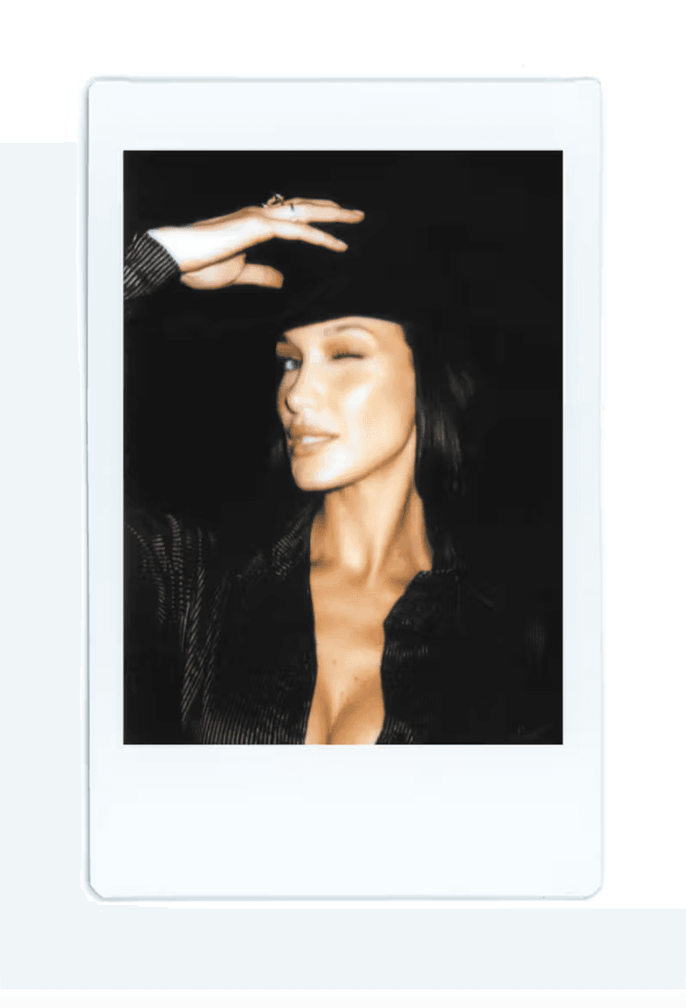 Vincenzo Dimino, Polaroid, New York fashion week, ss25, Rihanna, Jisoo, Tommy Hilfiger, Bella Hadid