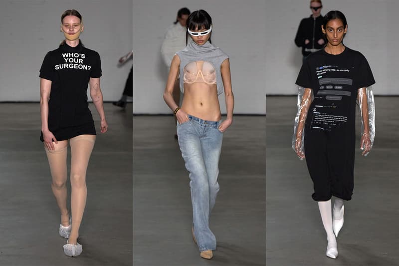 Natasha Zinko, SS25, BBLs 3D-Printed Breast Implants, Insert Tits Here, London Fashion Week  