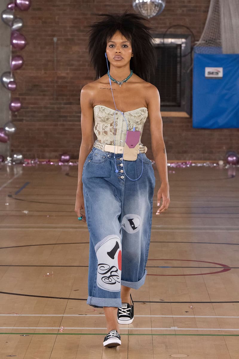 Sinead Gorey, "Prom", SS25, Collection, Runway, Converse, HMD, "Phonecore", Collab, Y2K