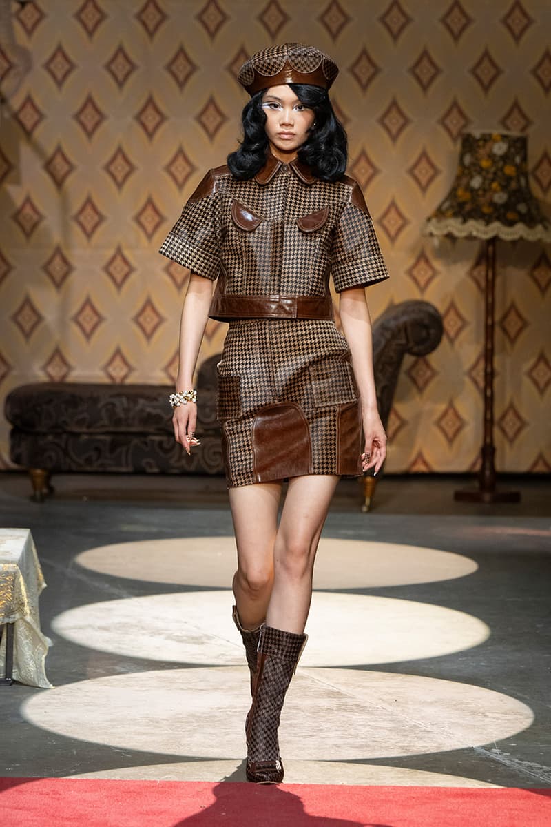 Tolu Coker, SS25, Collections, Runway, London Fashion Week, '60s, Jourdan Dunn. 