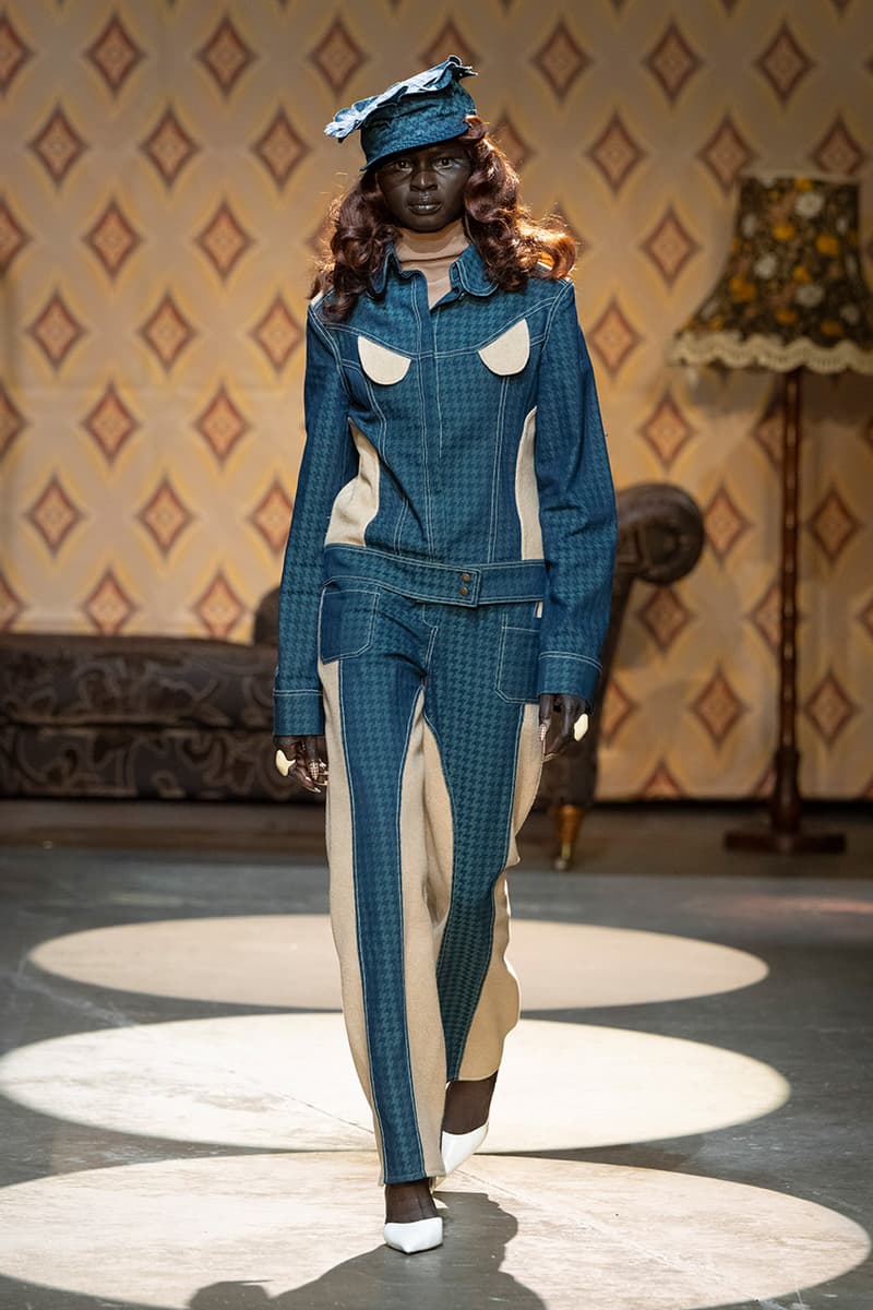 Tolu Coker, SS25, Collections, Runway, London Fashion Week, '60s, Jourdan Dunn. 