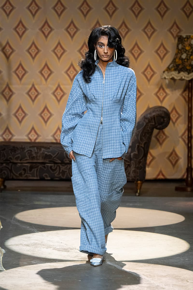 Tolu Coker, SS25, Collections, Runway, London Fashion Week, '60s, Jourdan Dunn. 