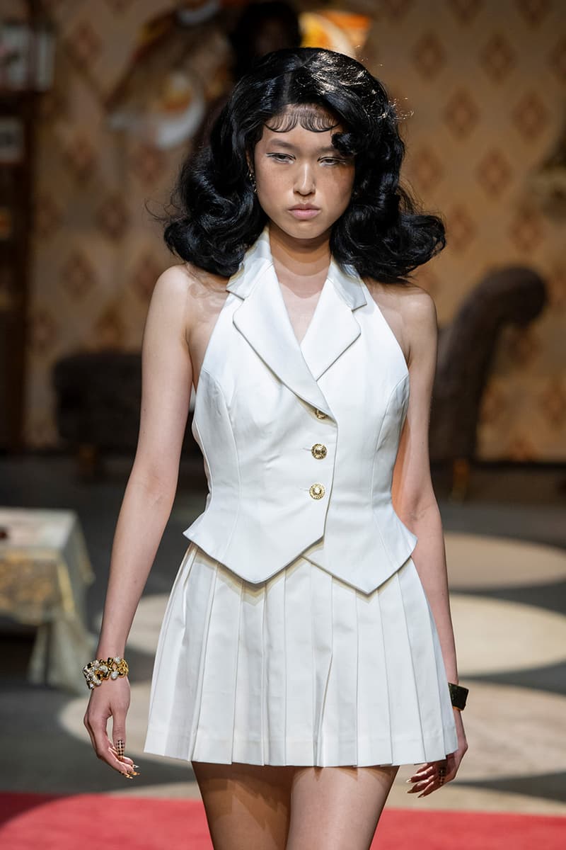 Tolu Coker, SS25, Collections, Runway, London Fashion Week, '60s, Jourdan Dunn. 