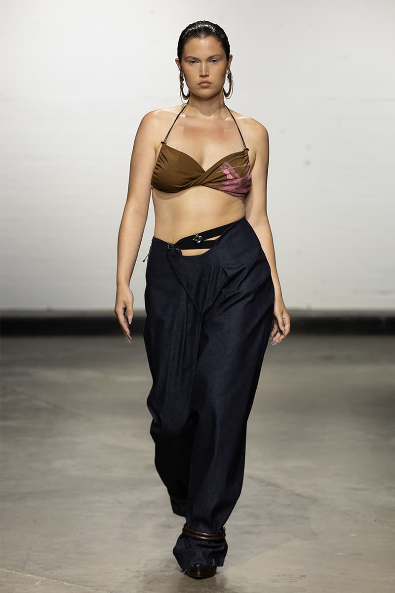 Karoline Vitto, SS25, London Fashion Week, Runway, Collections, Plus Size, Raisa Flowers, Angellika Morton, Tsunaina