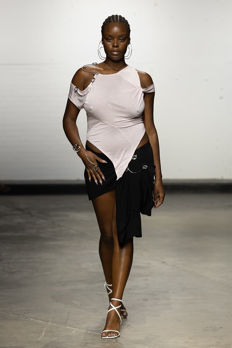 Karoline Vitto, SS25, London Fashion Week, Runway, Collections, Plus Size, Raisa Flowers, Angellika Morton, Tsunaina