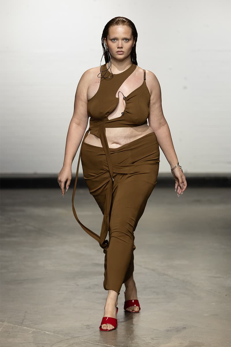 Karoline Vitto, SS25, London Fashion Week, Runway, Collections, Plus Size, Raisa Flowers, Angellika Morton, Tsunaina