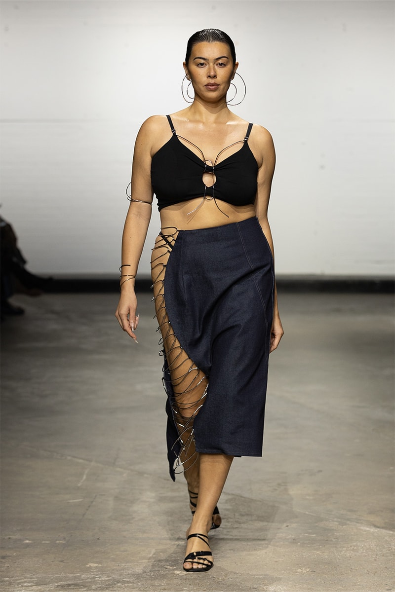 Karoline Vitto, SS25, London Fashion Week, Runway, Collections, Plus Size, Raisa Flowers, Angellika Morton, Tsunaina