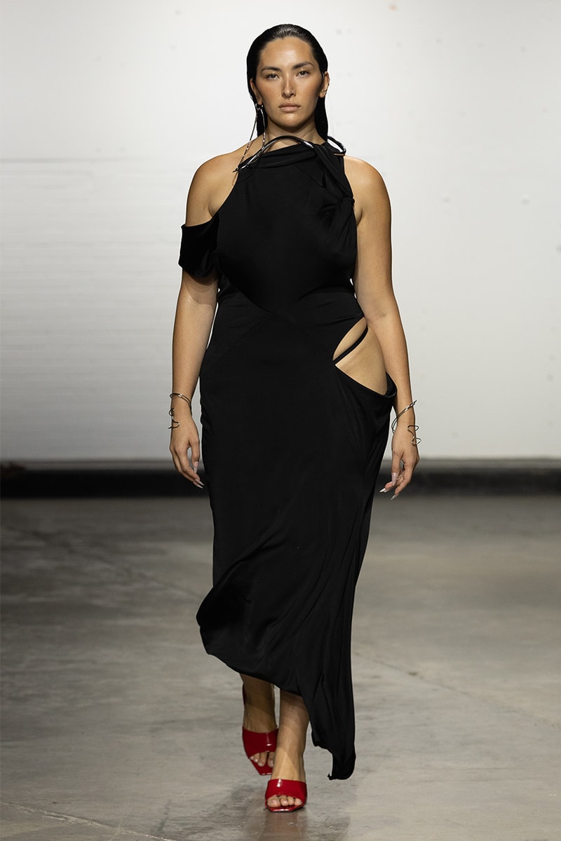 Karoline Vitto, SS25, London Fashion Week, Runway, Collections, Plus Size, Raisa Flowers, Angellika Morton, Tsunaina