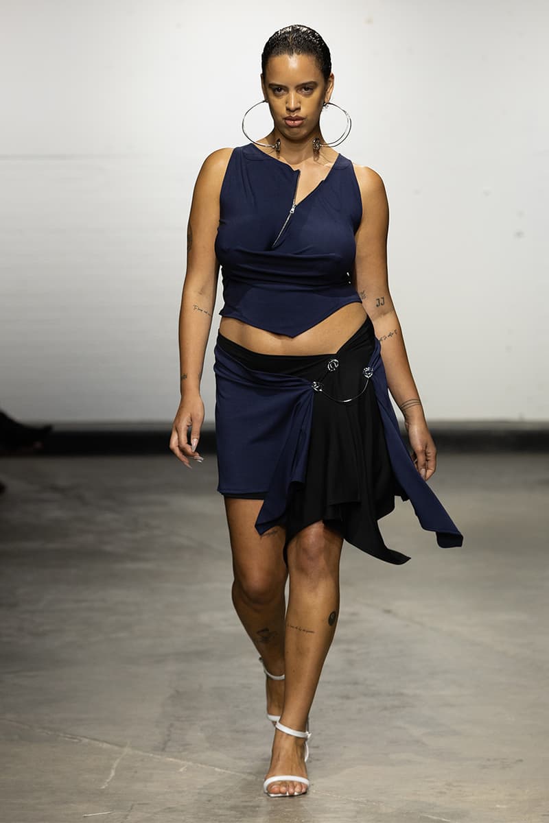 Karoline Vitto, SS25, London Fashion Week, Runway, Collections, Plus Size, Raisa Flowers, Angellika Morton, Tsunaina