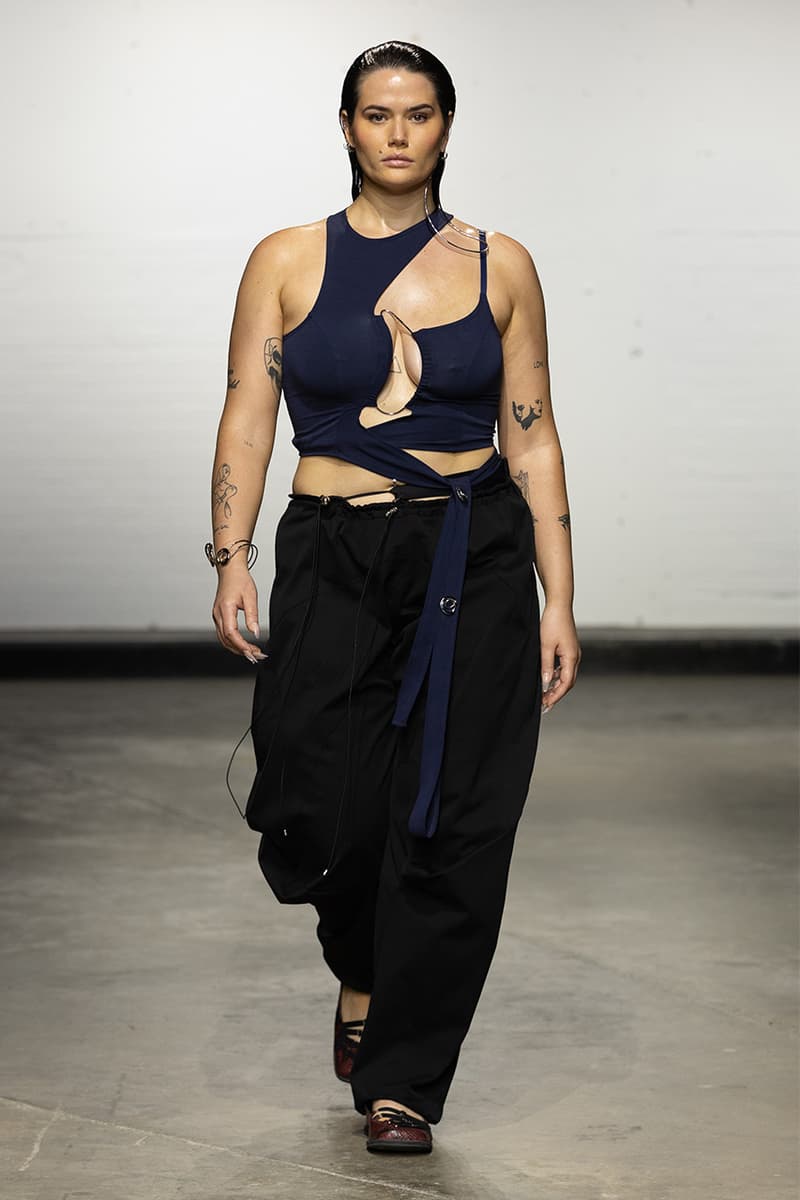 Karoline Vitto, SS25, London Fashion Week, Runway, Collections, Plus Size, Raisa Flowers, Angellika Morton, Tsunaina
