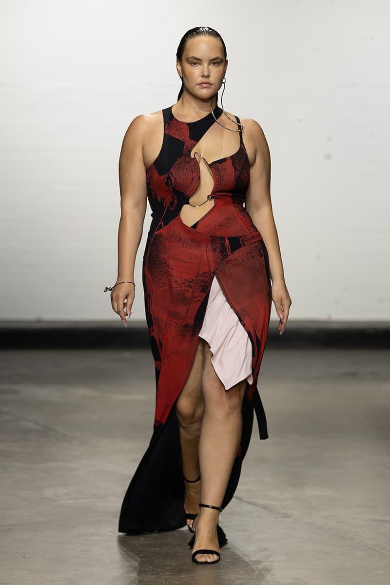 Karoline Vitto, SS25, London Fashion Week, Runway, Collections, Plus Size, Raisa Flowers, Angellika Morton, Tsunaina