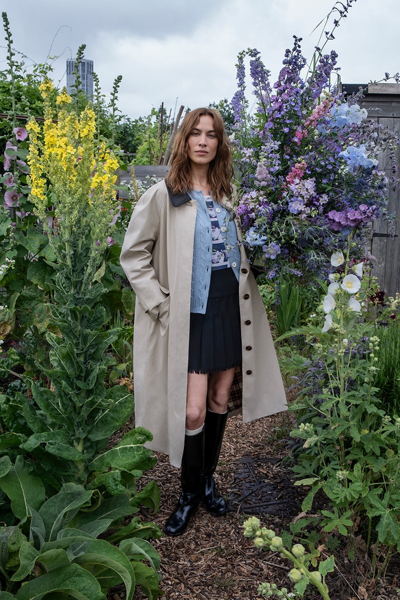 Alexa Chung, Barbour, Collaboration, Fall/Winter 2024, Collections, Knitwear, Tartans, Wax Jackets