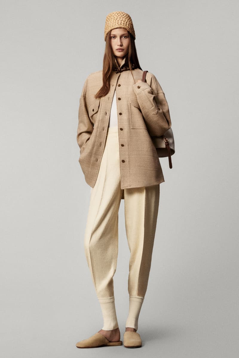 loro piana sping summer 2025 linen solbiati outerwear blazers skirt dresses hat loafers cashmere co-ord milan fashion week exhibition bermuda shorts anorak nature