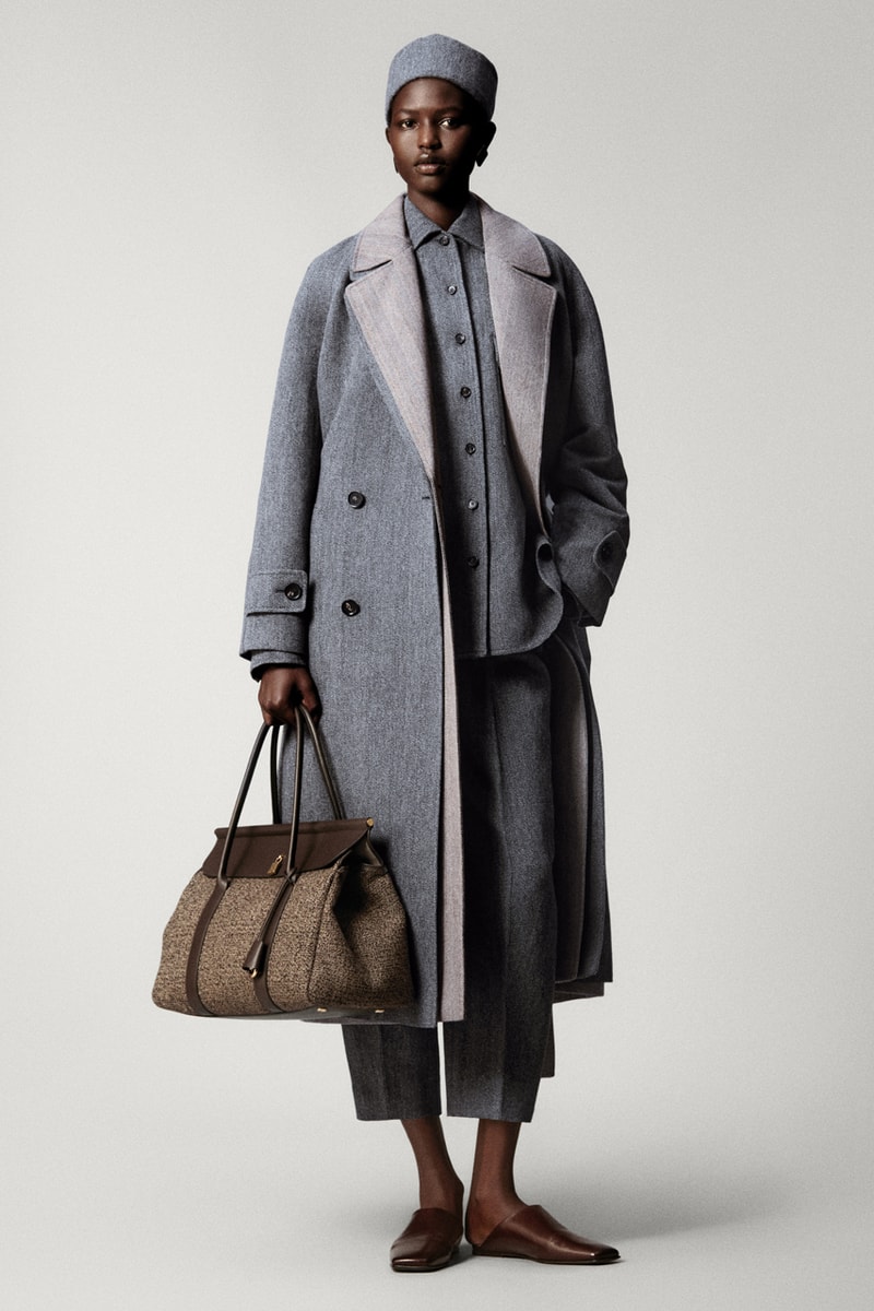 loro piana sping summer 2025 linen solbiati outerwear blazers skirt dresses hat loafers cashmere co-ord milan fashion week exhibition bermuda shorts anorak nature