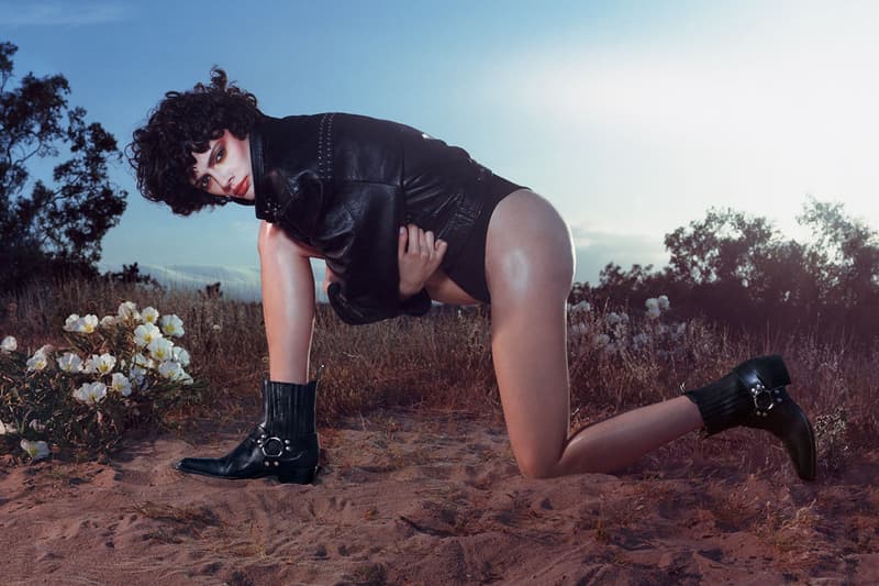 paris texas boots model woman cowboy body naked