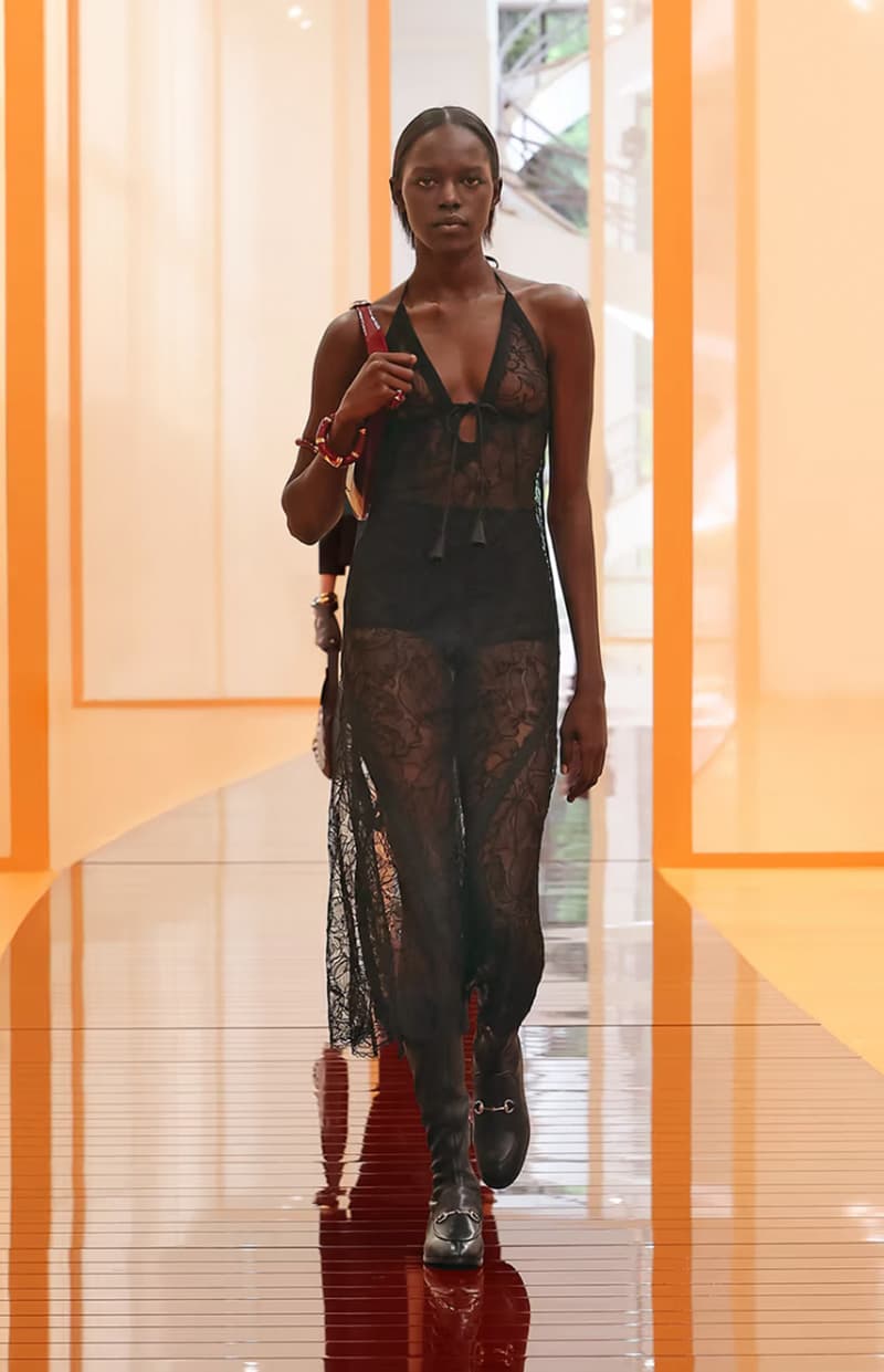 Gucci, SS25, Runway, Collections, Milan Fashion Week, Jackie Kennedy, Mona Tougaard, Vittoria Ceretti.