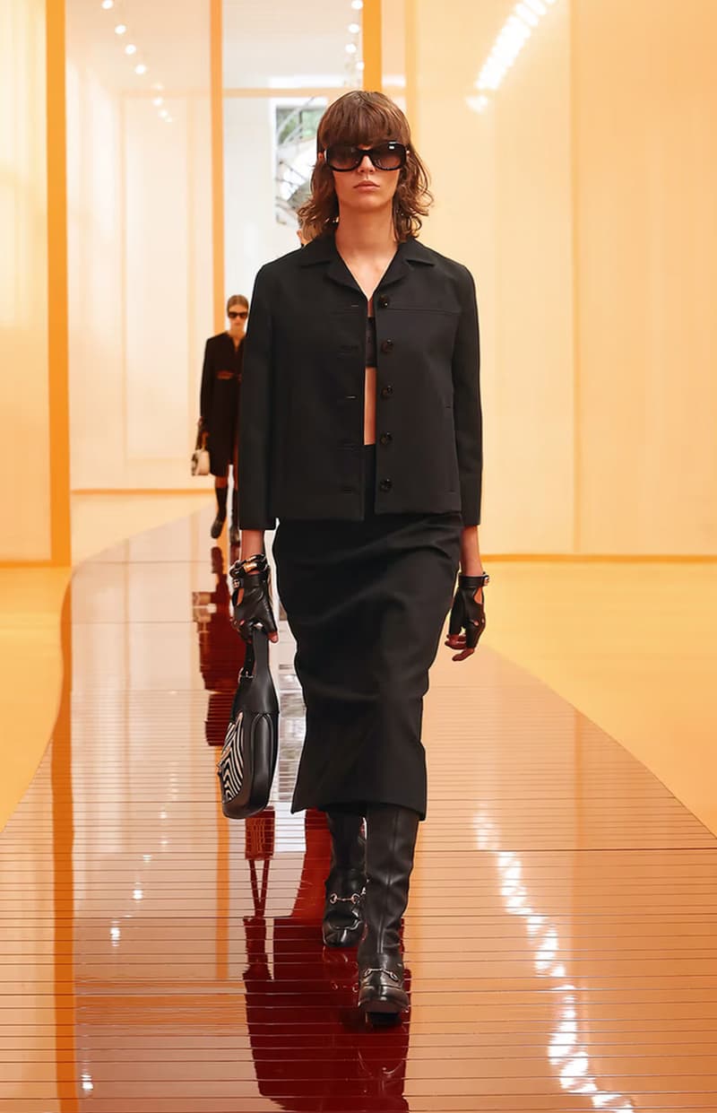 Gucci, SS25, Runway, Collections, Milan Fashion Week, Jackie Kennedy, Mona Tougaard, Vittoria Ceretti.