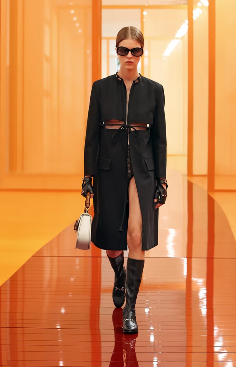 Gucci, SS25, Runway, Collections, Milan Fashion Week, Jackie Kennedy, Mona Tougaard, Vittoria Ceretti.
