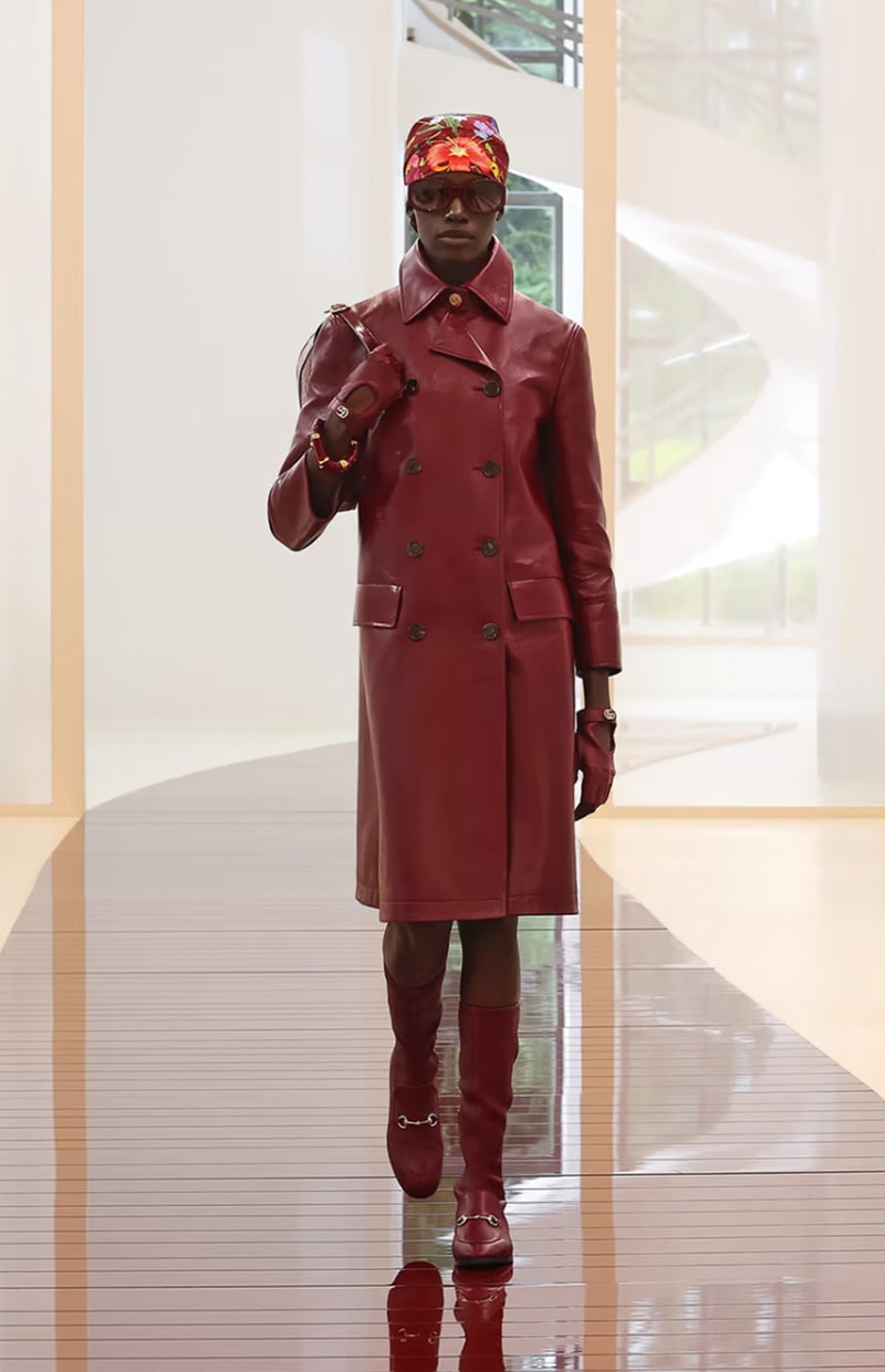 Gucci, SS25, Runway, Collections, Milan Fashion Week, Jackie Kennedy, Mona Tougaard, Vittoria Ceretti.