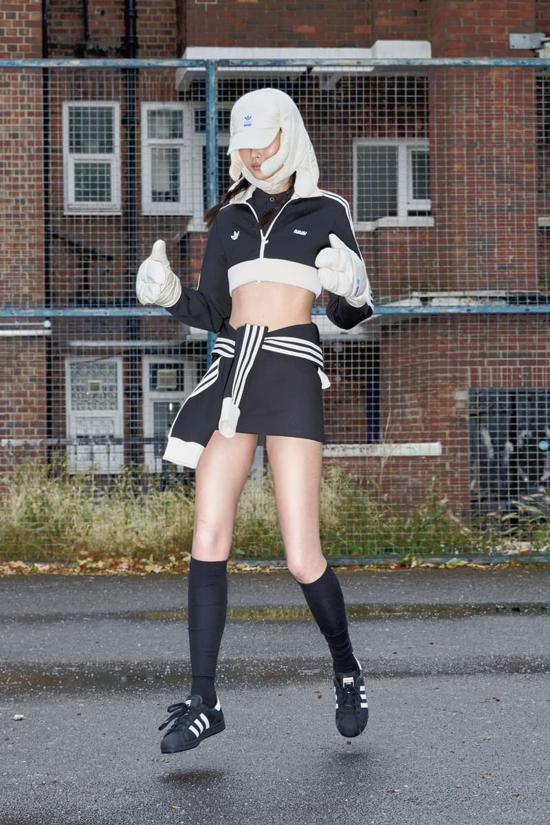 avavav adidas runway milan sportswear track jackets models 